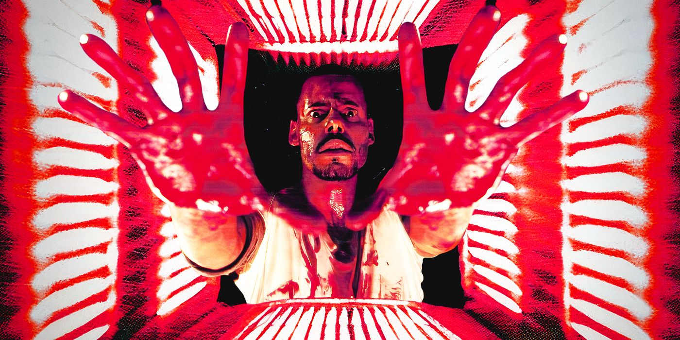 Custom Image of Maurice Dean Wint with his hands outstretched in 1997&rsquo;s The Cube