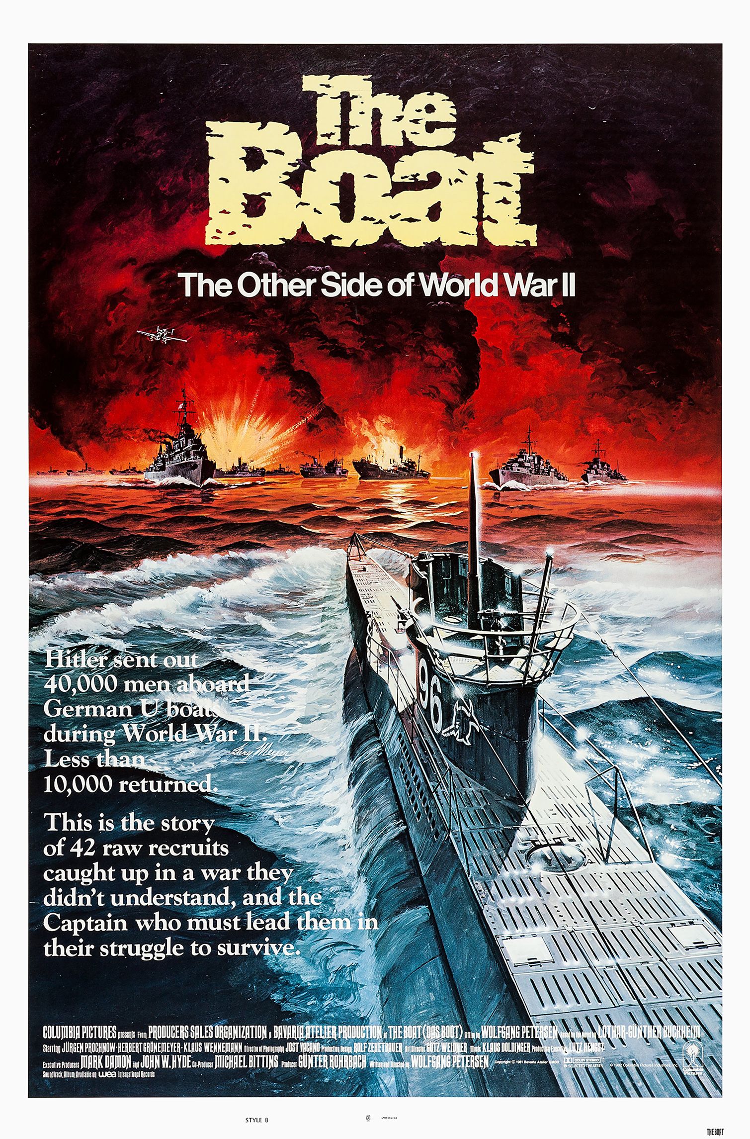 Das Boot 1981 Film Poster