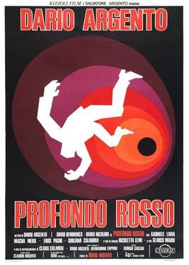 deep red poster