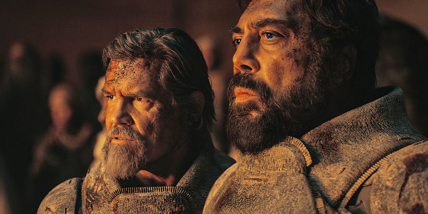 Josh Brolin and Javier Bardem in Dune: Part Two