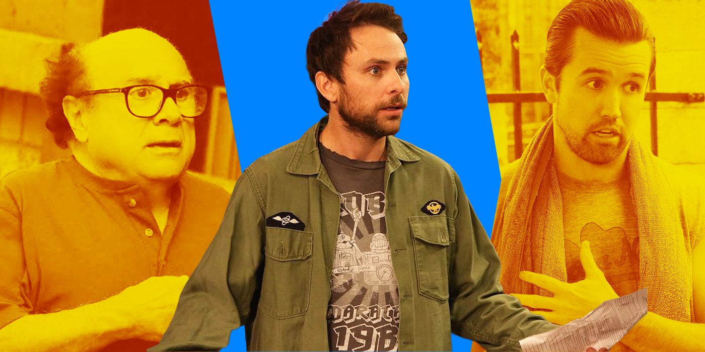 Frank, Charlie, and Mac from It's Always Sunny in Philadelphia