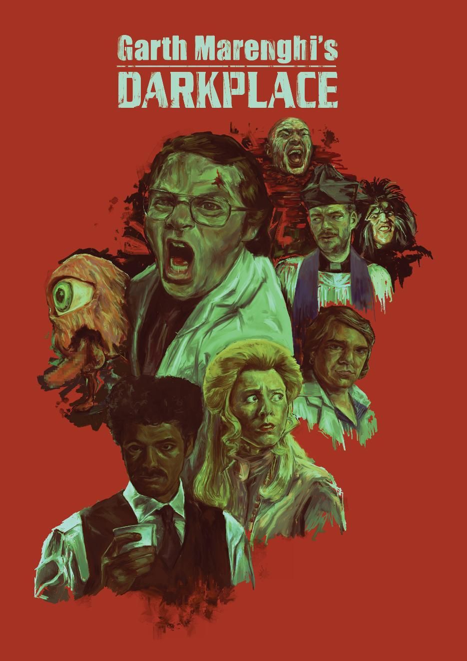 Garth Marenghis Darkplace TV Show Poster