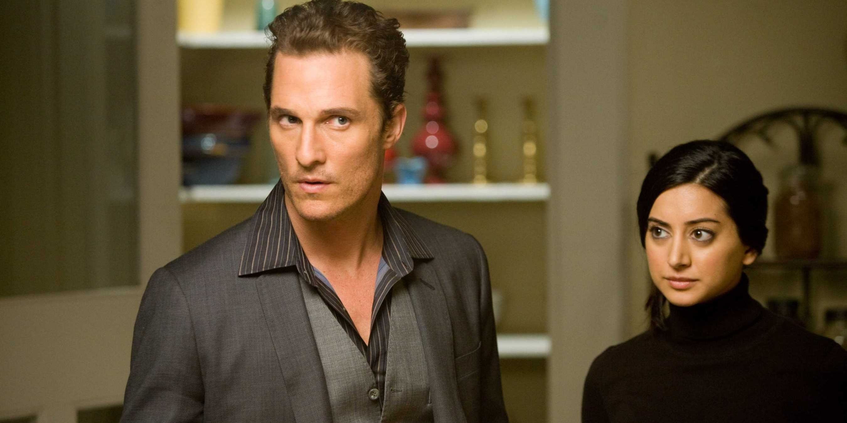 Matthew McConaughey taking a good look around his past in Ghosts of Girlfriends Past