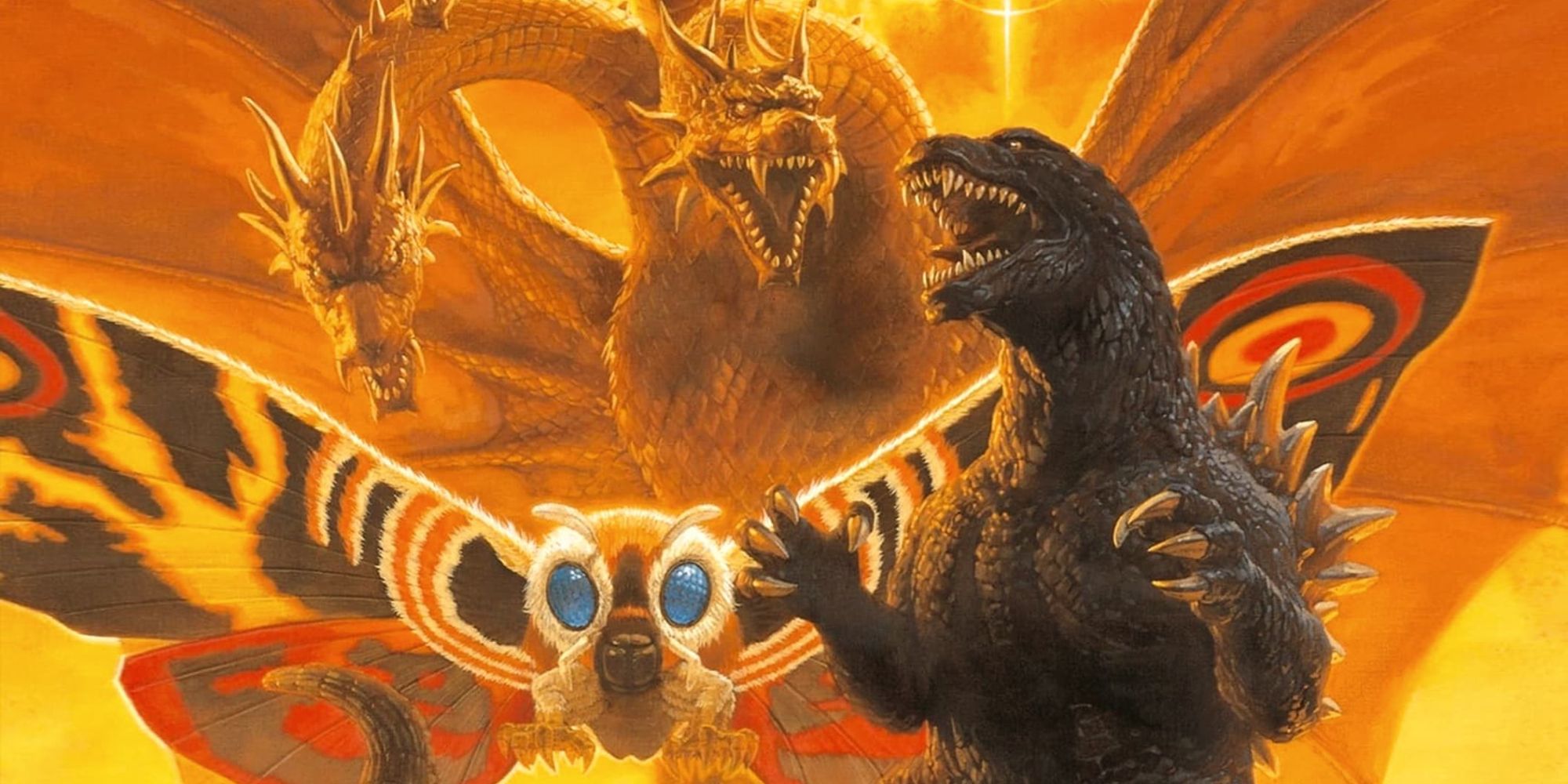 Godzilla, Mothra and King Ghidorah_ Giant Monsters All-Out Attack - 2001 - poster