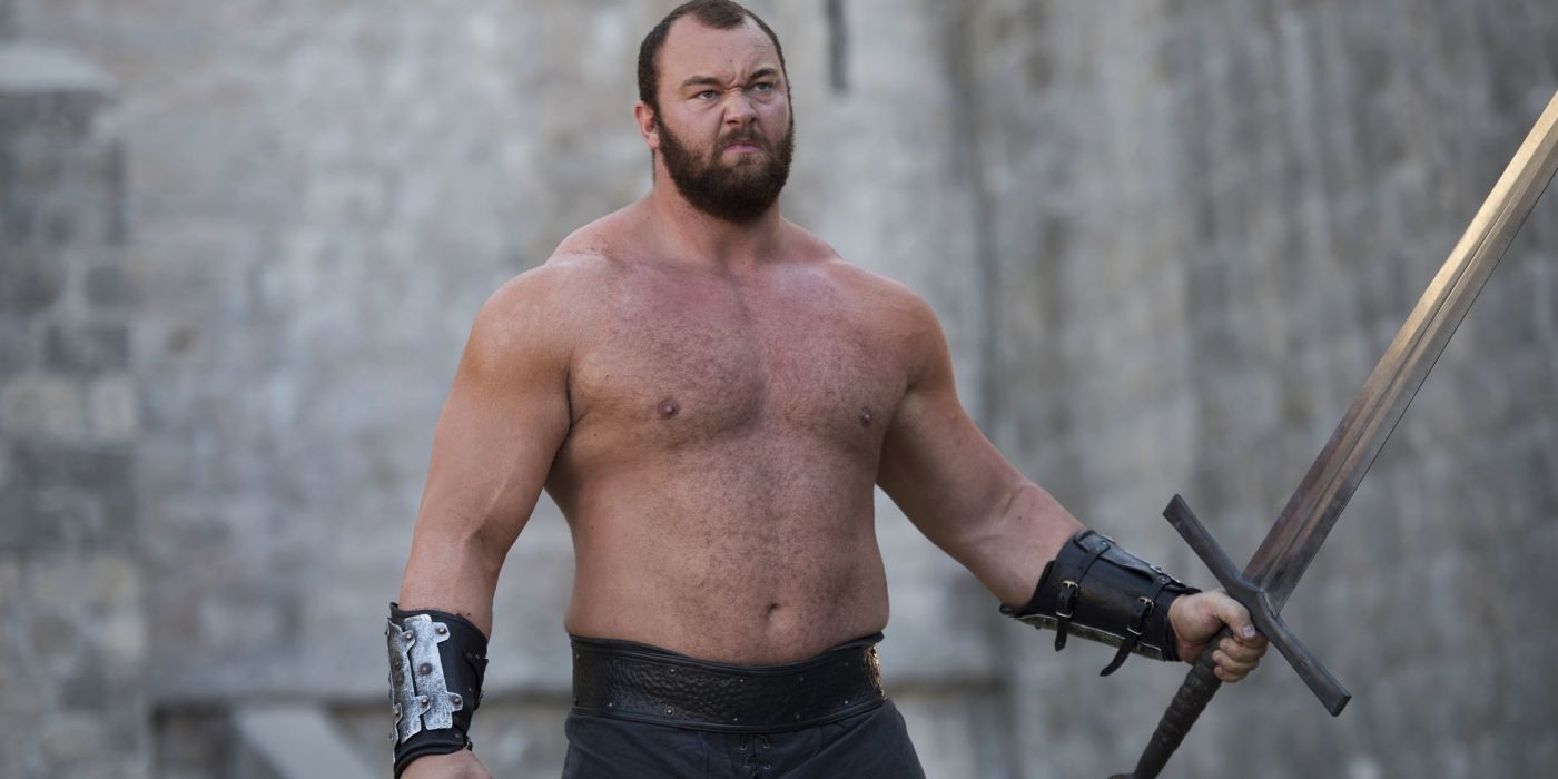 Gregor Clegane, The Mountain, from 'Game of Thrones'