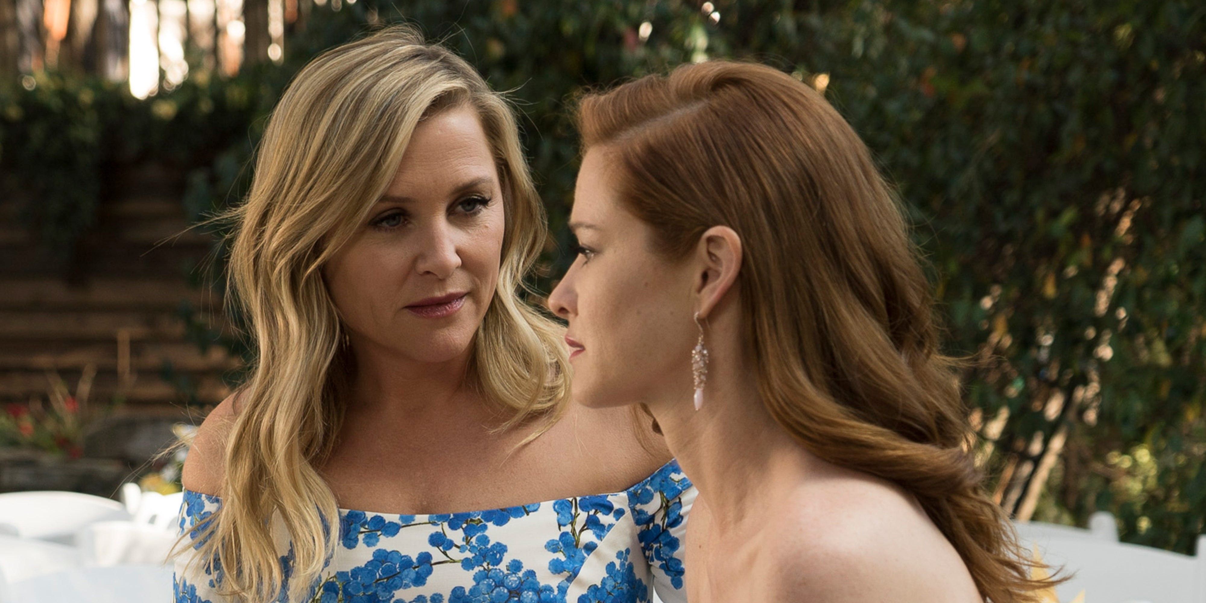 Jessica Capshaw and Sarah Drew as Arizona and April in Grey's Anatomy Season 14