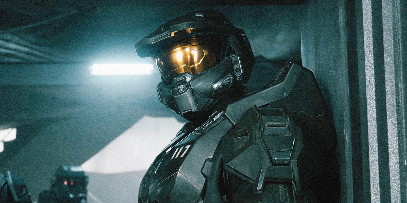 Master Chief in his suit in Halo Season 2 Episode 3