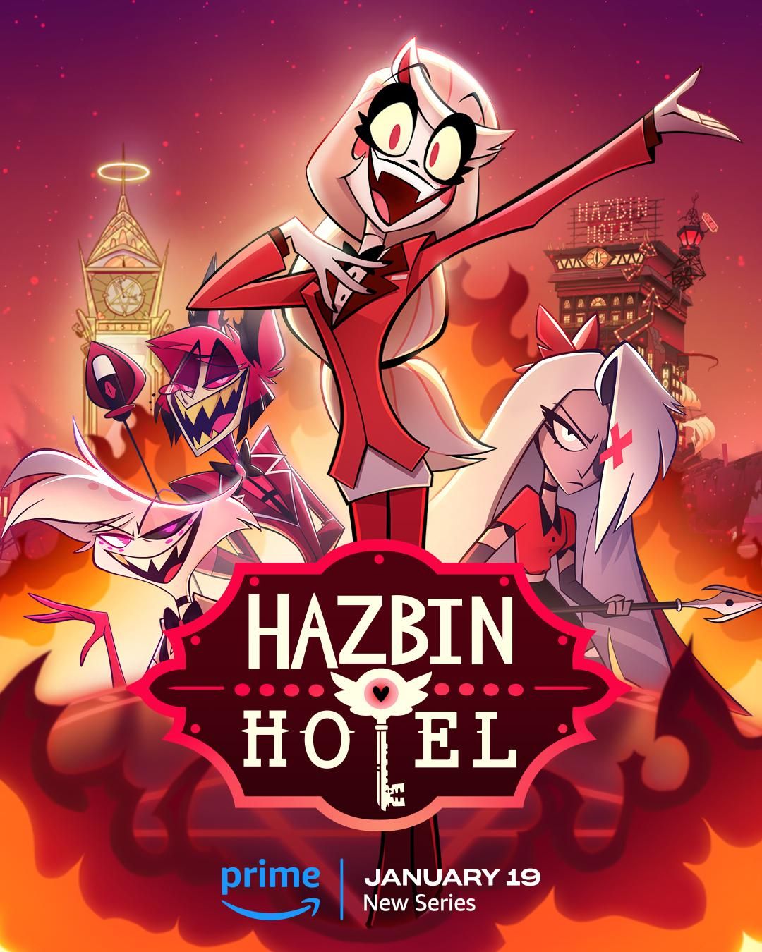 Hazbin Hotel TV Show Poster