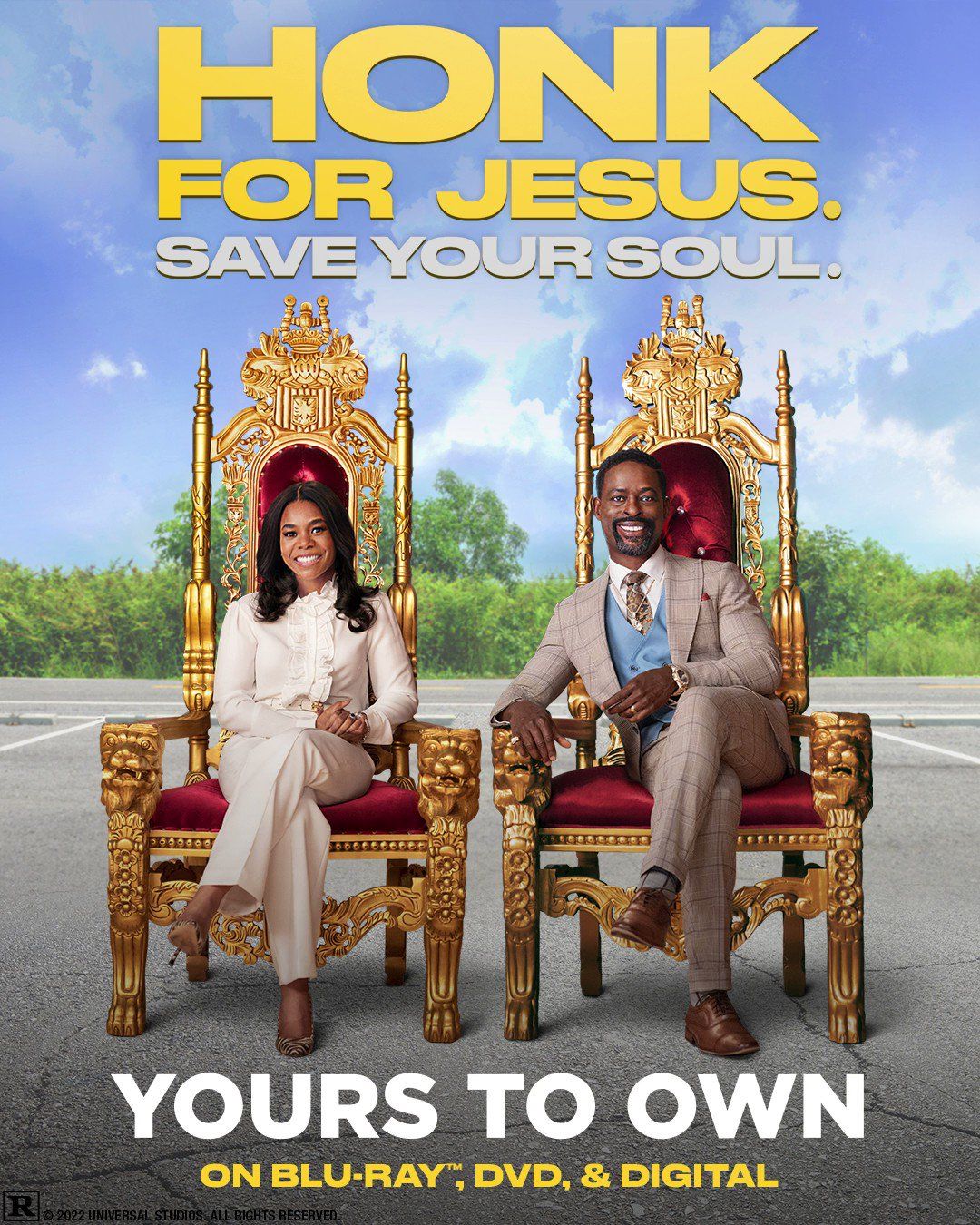 honk for jesus poster