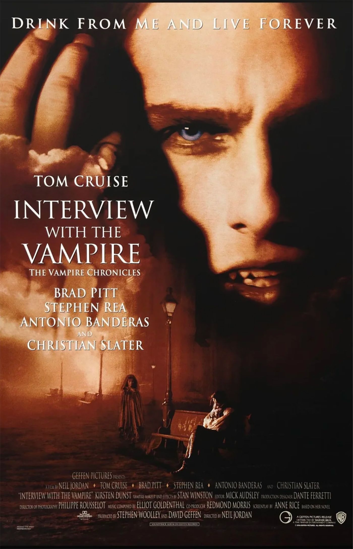 The poster for Interview with the Vampire