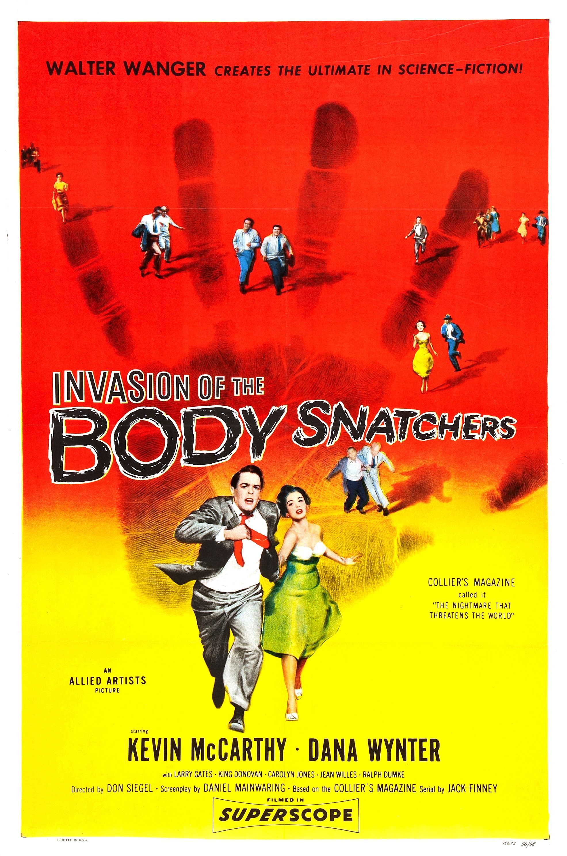 Invasion of the Body Snatchers Film Poster