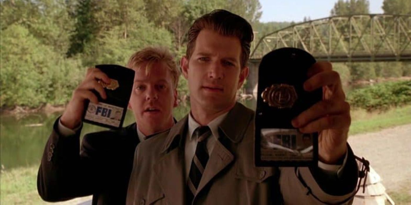 Kiefer Sutherland and Chris Isaak in Twin Peaks Fire Walk With Me (1)