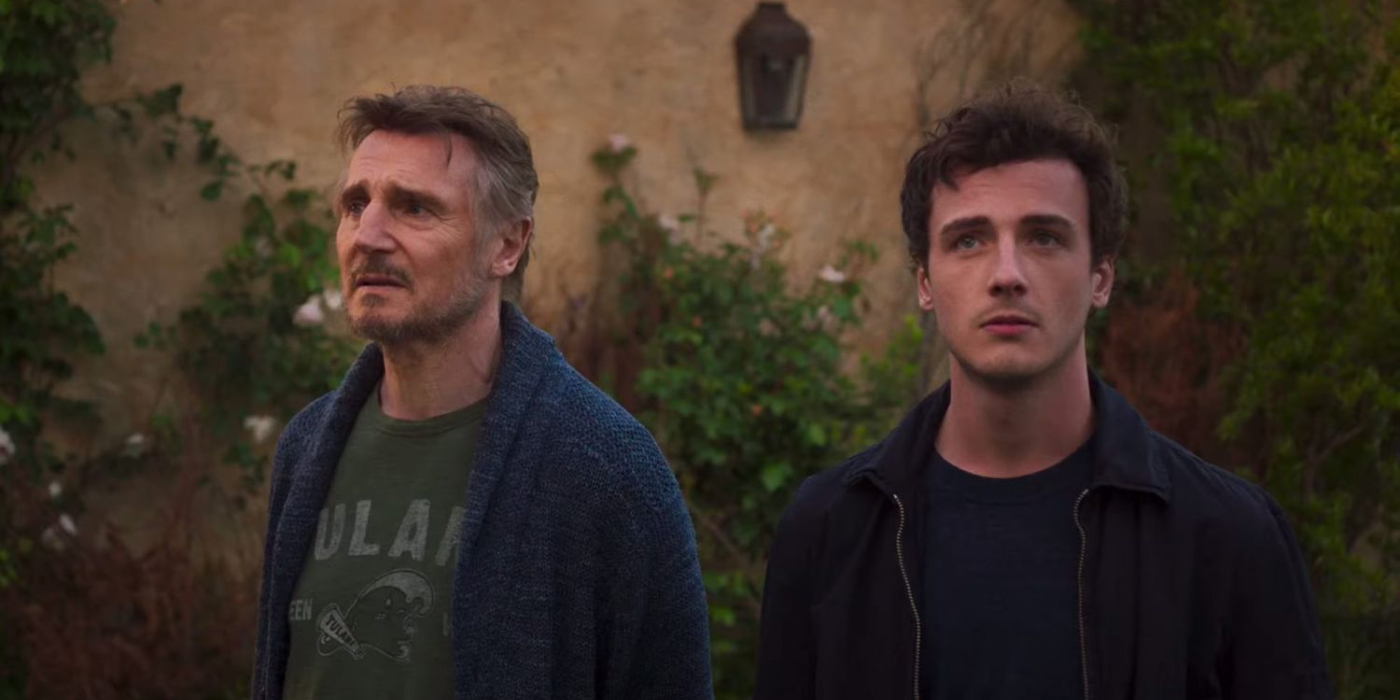 Liam Neeson and Micheál Richardson in Made in Italy