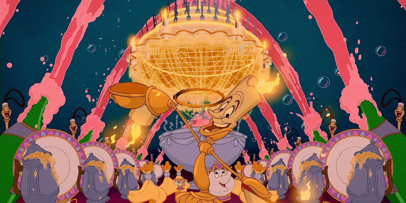 Lumiere performing Be Our Guest in Beauty and the Beast