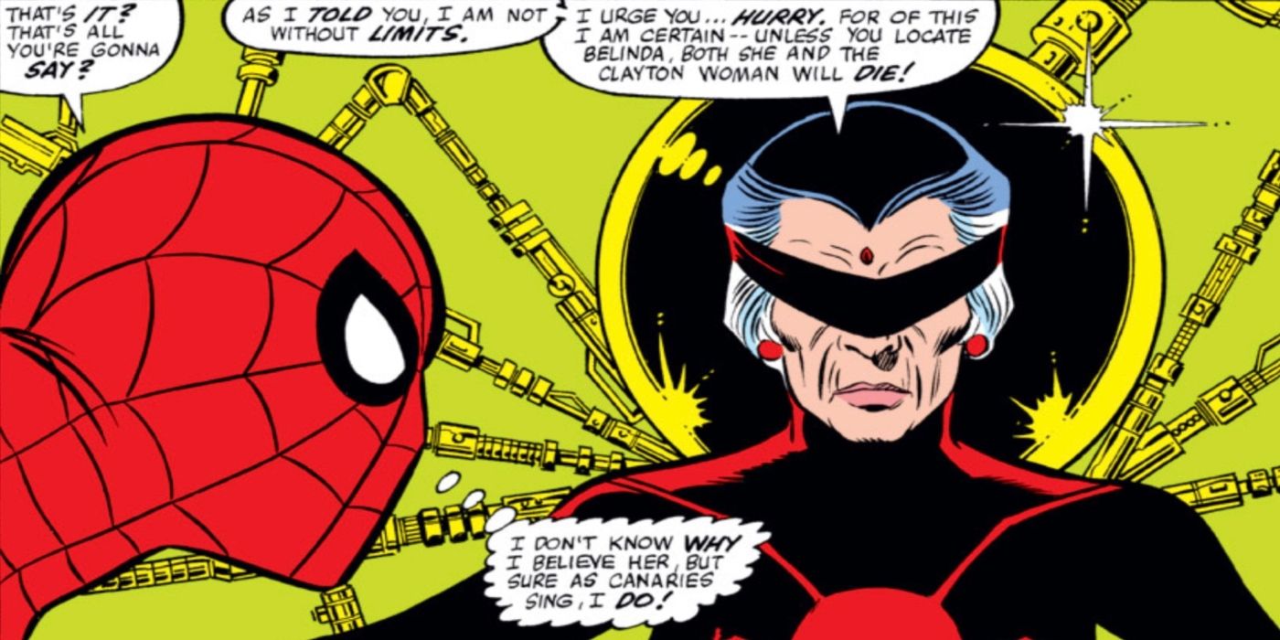 Spider-Man and Madame Webb in Marvel Comics