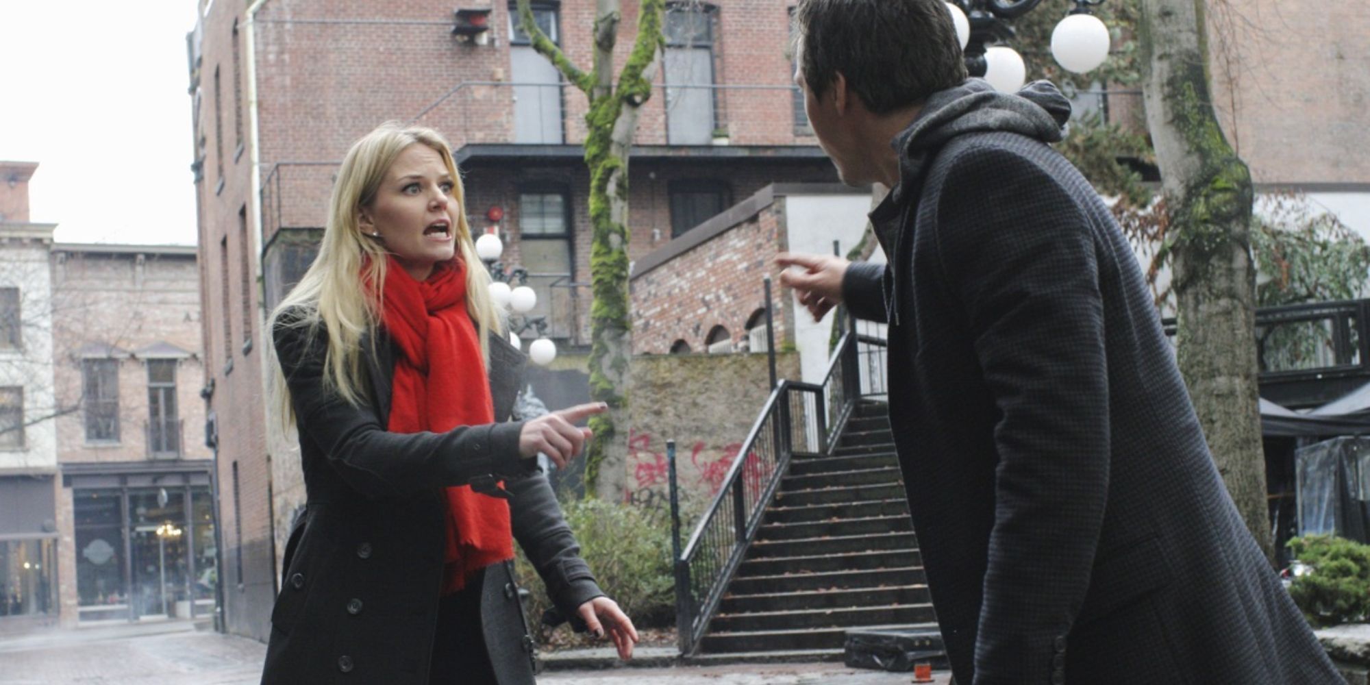 Emma yelling at Neal/Baelfire