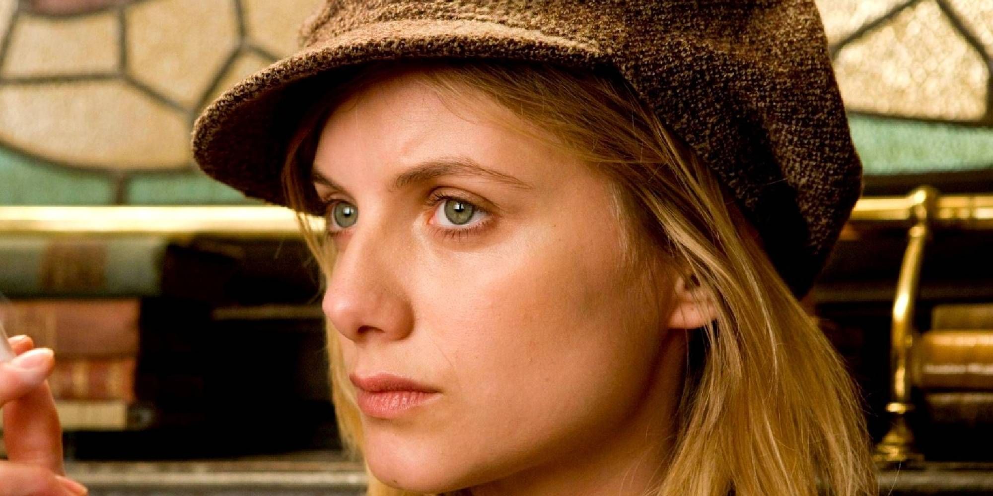 Close-up shot of Mélanie Laurent in Inglourious Basterds.