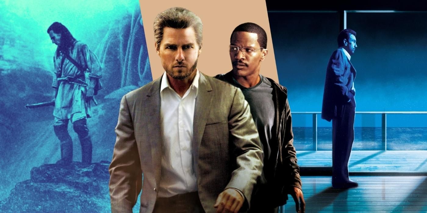 Blended image showing characters from Michael Mann Movies