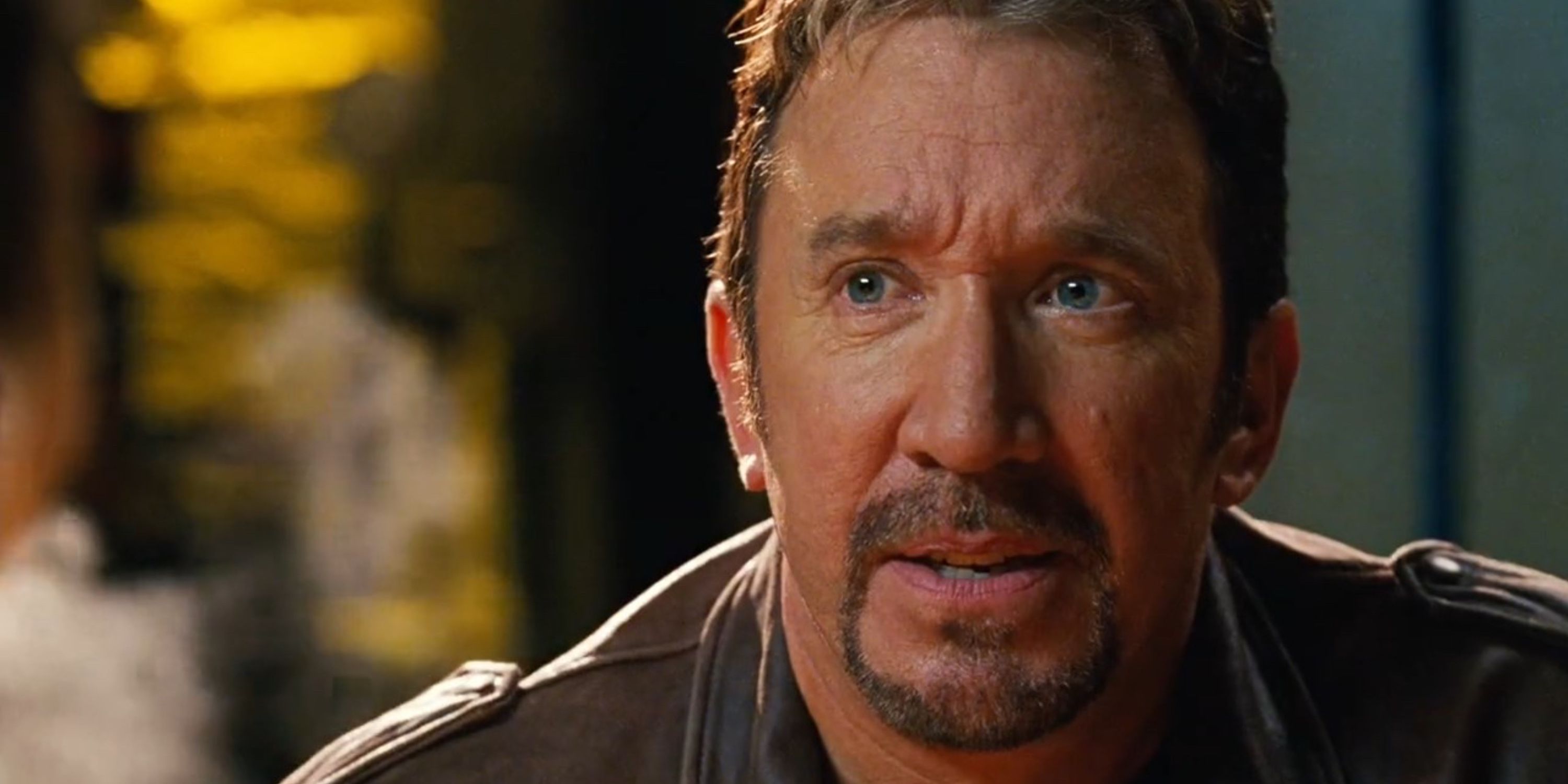 A close-up image of Tim Allen in Zoom 