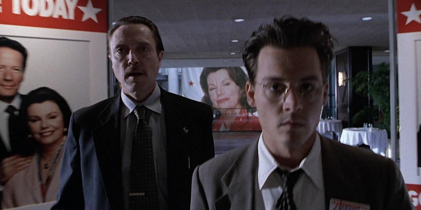 Christopher Walken and Johnny Depp in Nick of Time