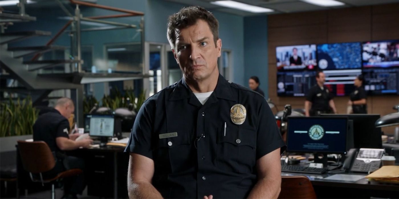 nathan fillion in the rookie