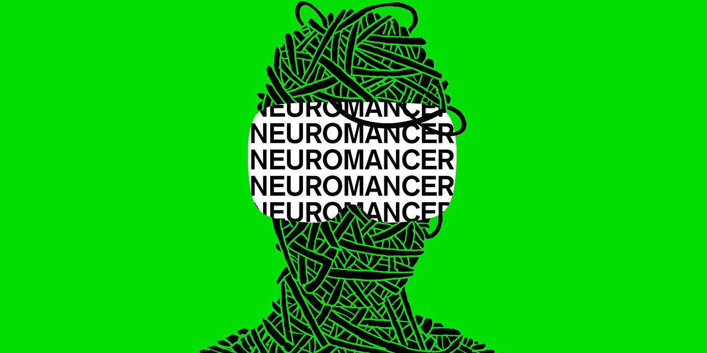 'Neuromancer' by William Gibson book art