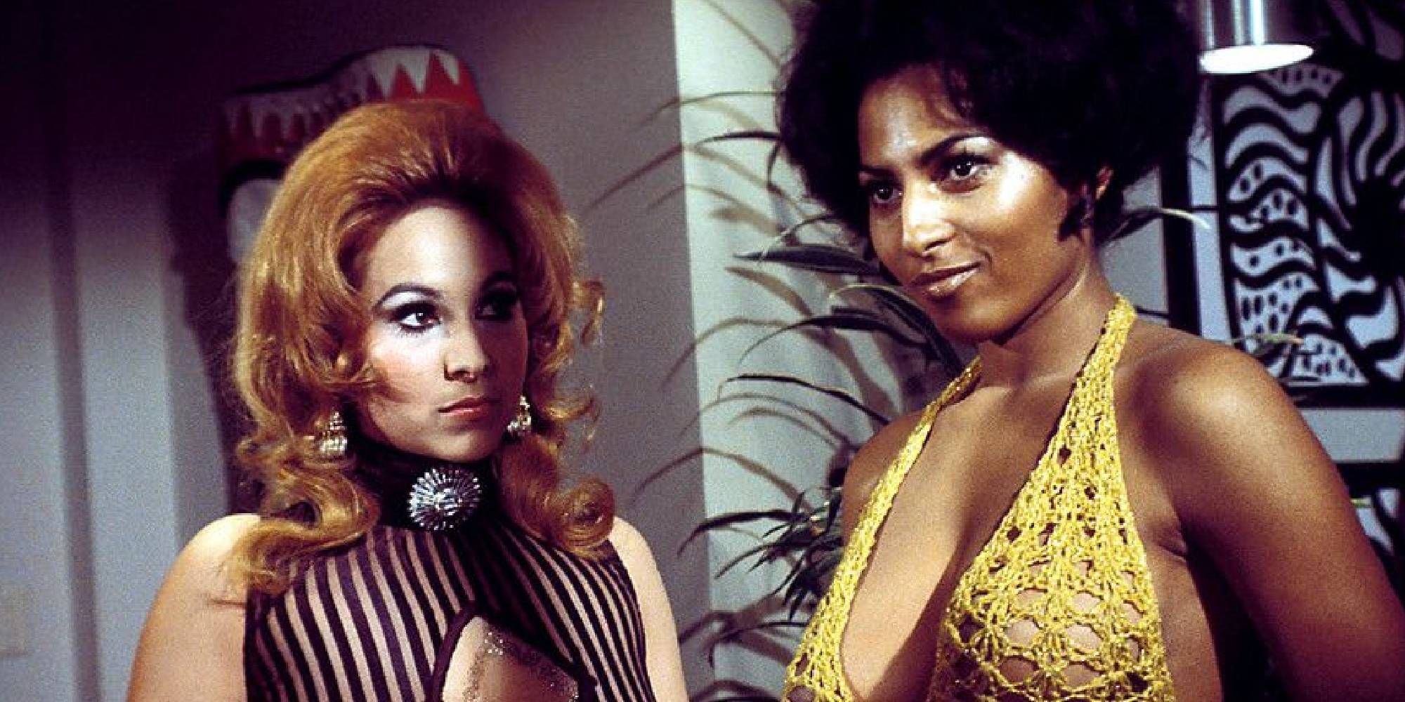 Pam Grier smiling in Beyond the Valley of the Dolls.