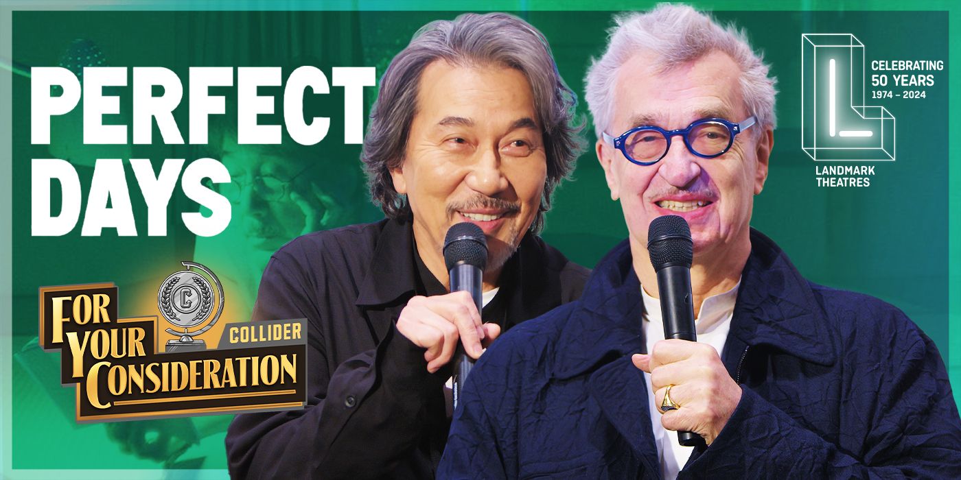 Wim Wenders and Koji Yakusho Talk Perfect Days