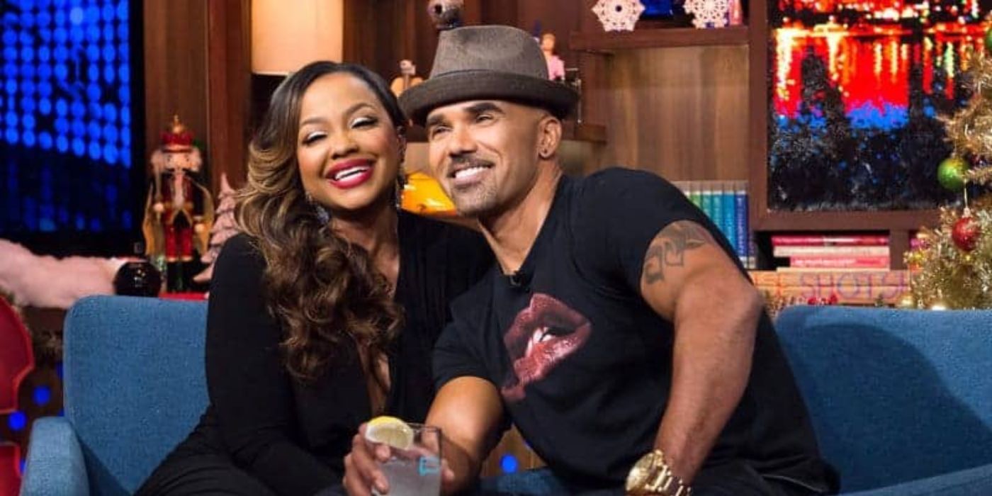 Phaedra Parks y Shemar Moore 