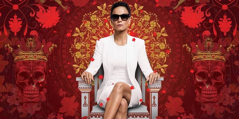 Alice Braga in a poster for Queen of the South