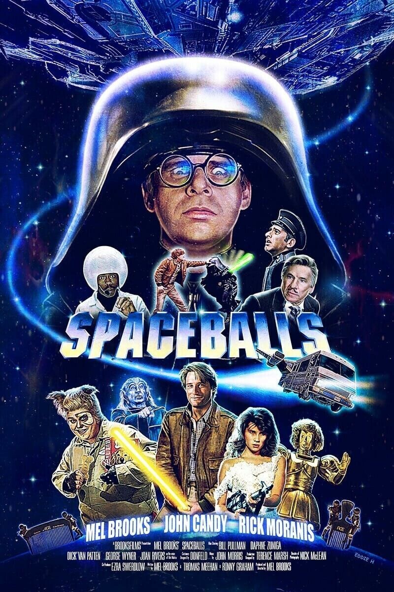 Poster for the movie Spaceballs