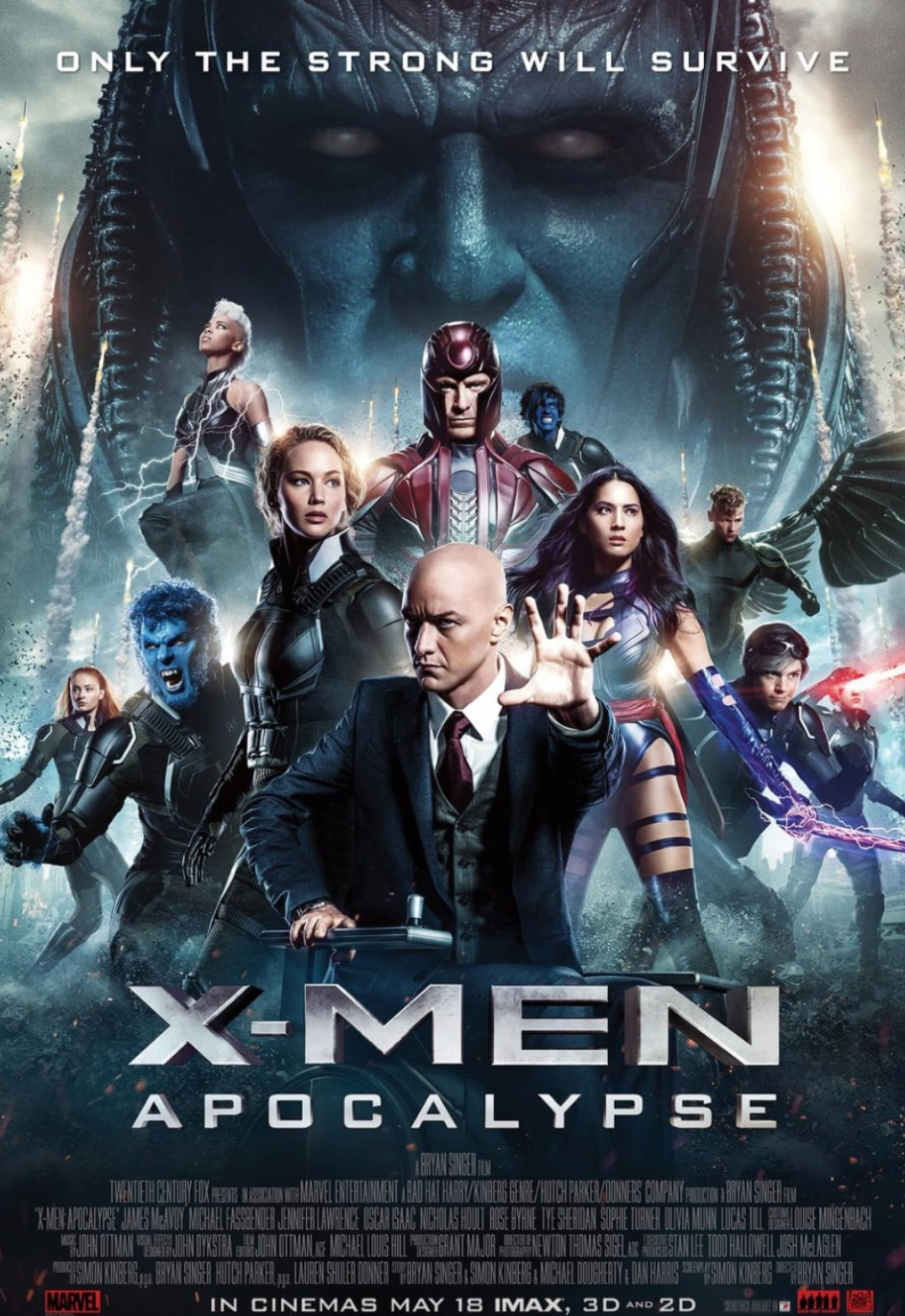 Movie poster for X-Men: Apocalypse