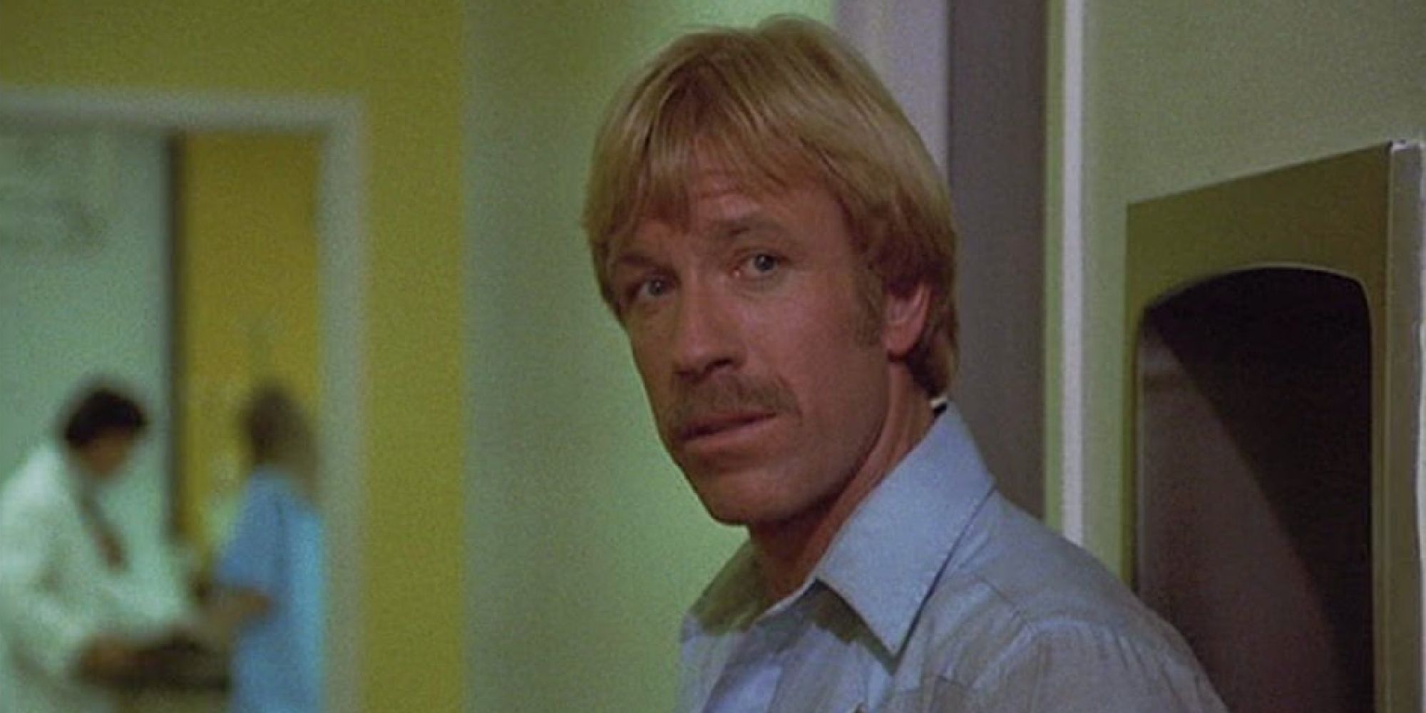 Chuck Norris as Dan Stevens in 'Silent Rage'