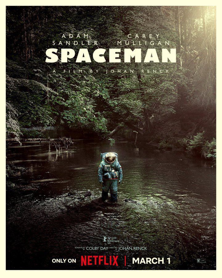 The poster for Spaceman.