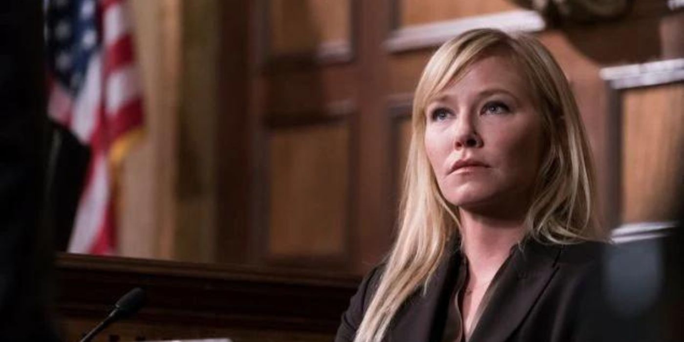 SVU Forgiving Rollins Amanda Rollins takes the stand for practice.