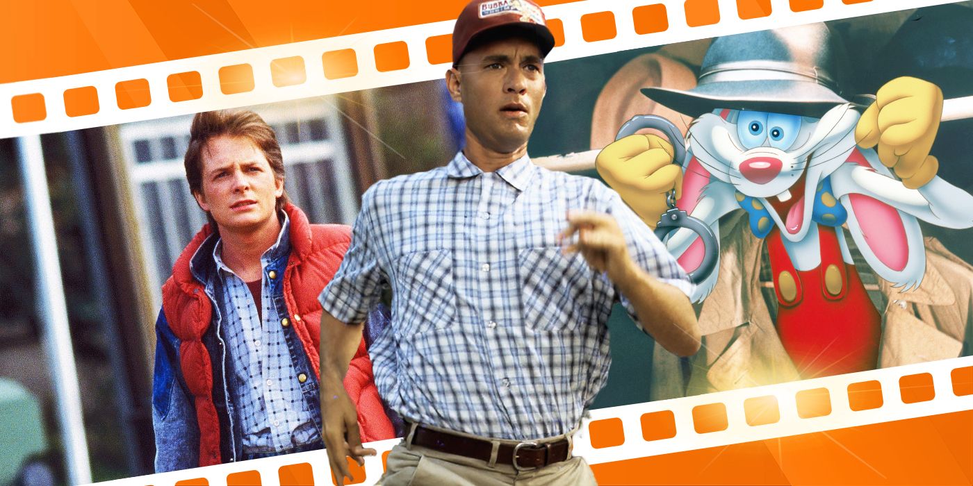 Custom image of Back to the Future, Forest Gump and Roger Rabbit