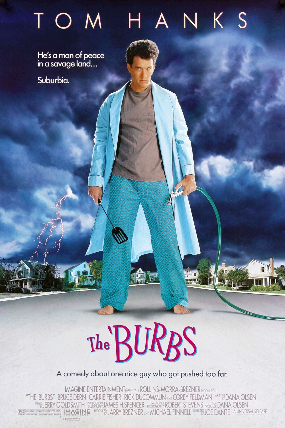 The Burbs Film Poster