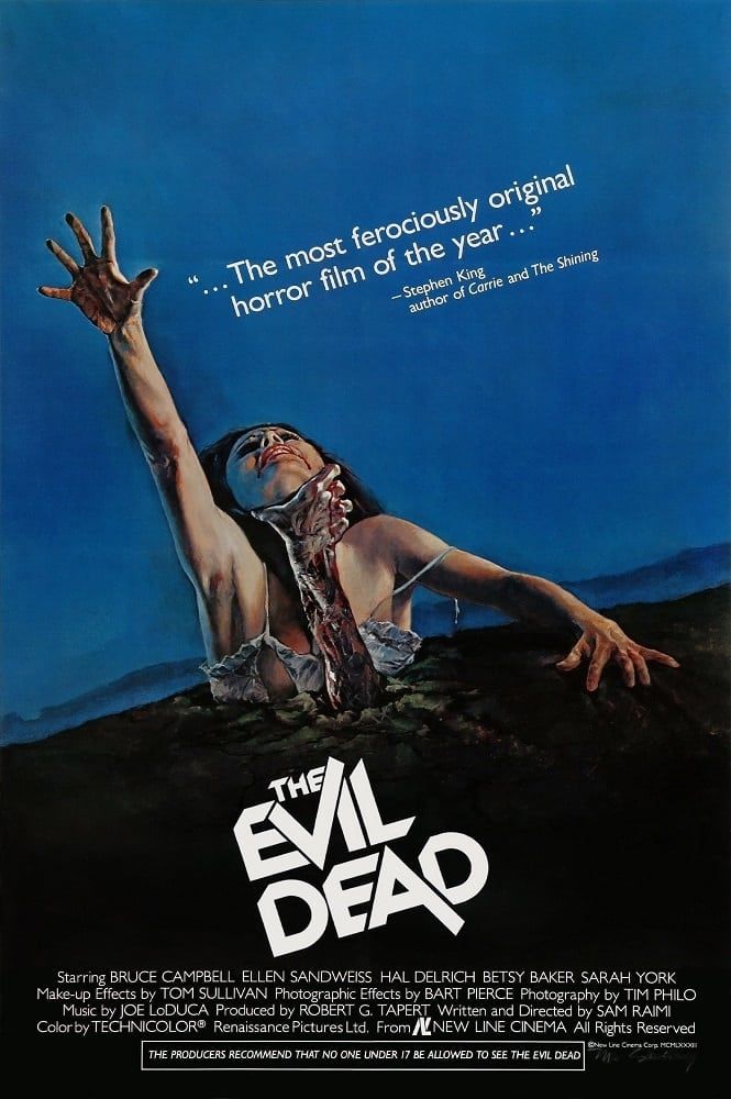 The Evil Dead 1981 Film Poster