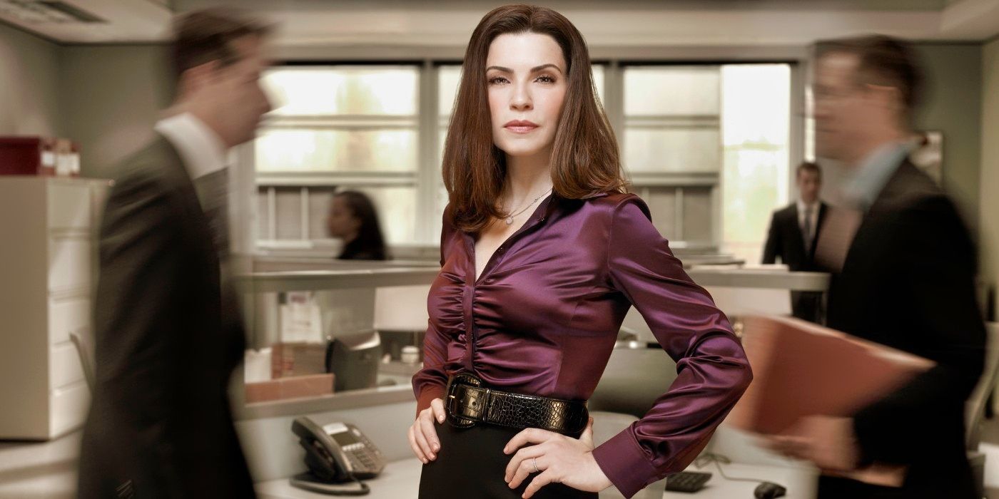 Julianna Margulies in a Season 2 poster for The Good Wife
