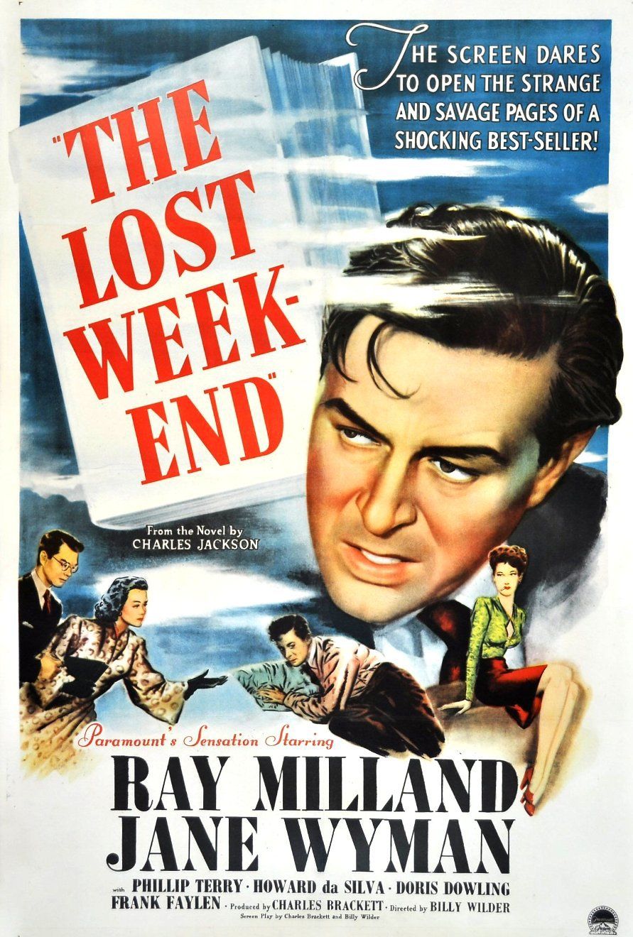 The Lost Weekend 1946 Film Poster