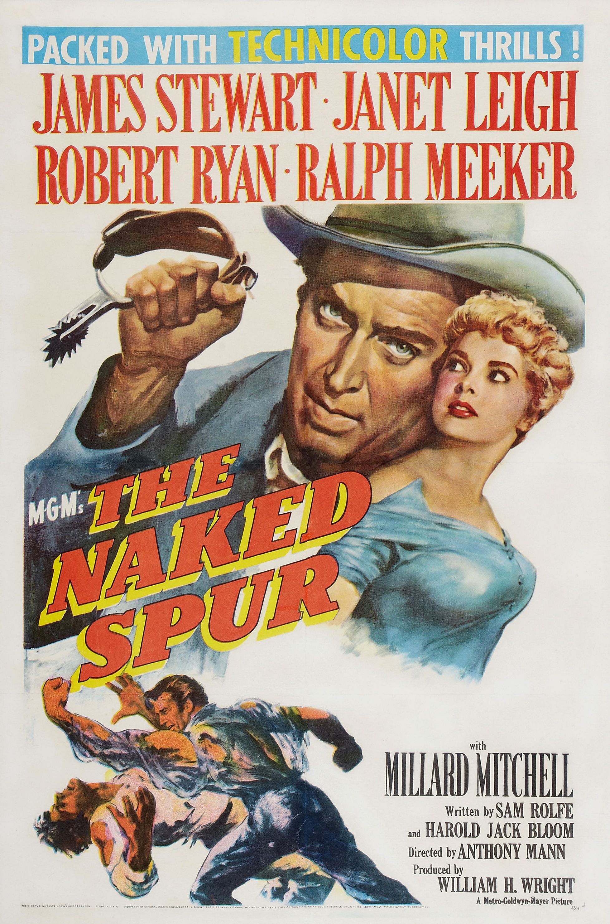 The Naked Spur Film Poster