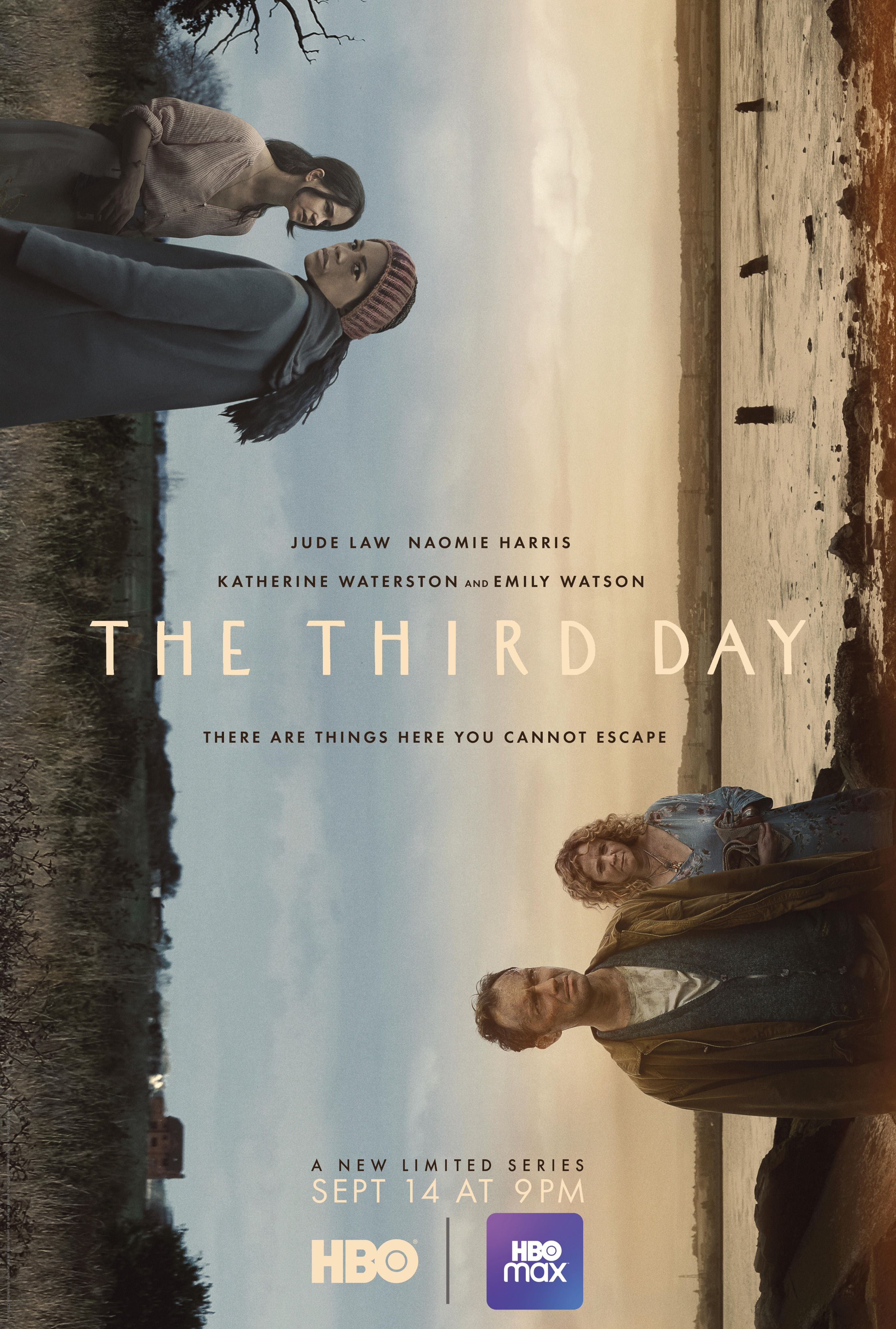 The Third Day poster featuring Jude Law and Naomie Harris