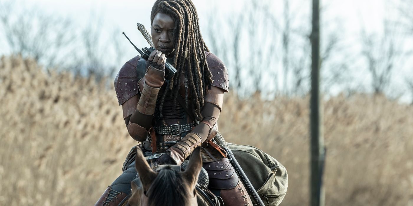 Danai Gurira as Michonne in The Walking Dead: The Ones Who Live