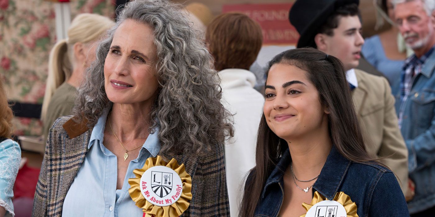 Andie MacDowell and Sadie Laflamme-Snow in The Way Home