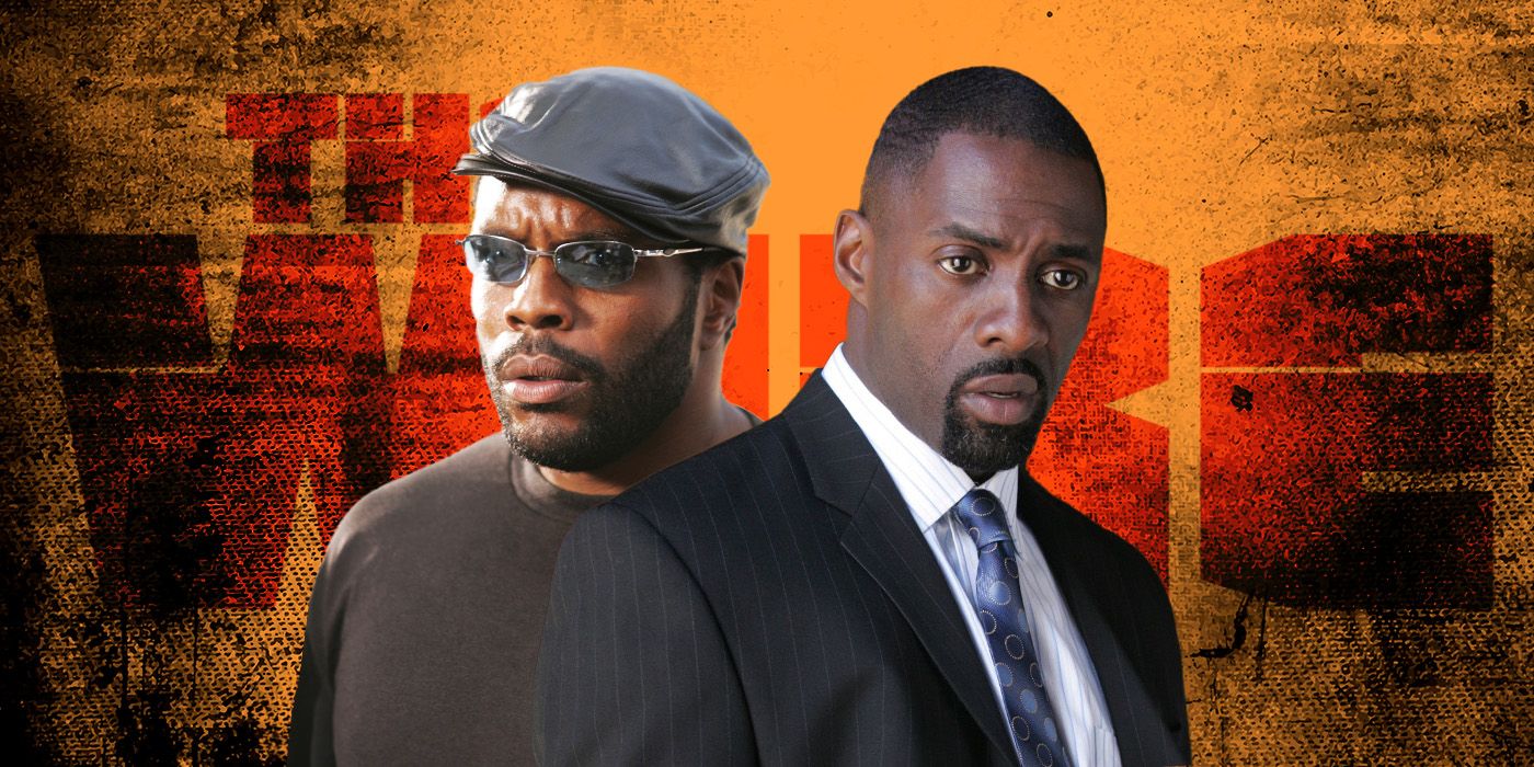 A custom image of Chad Coleman's Cutty and Idris Elba's Stringer Bell from The Wire