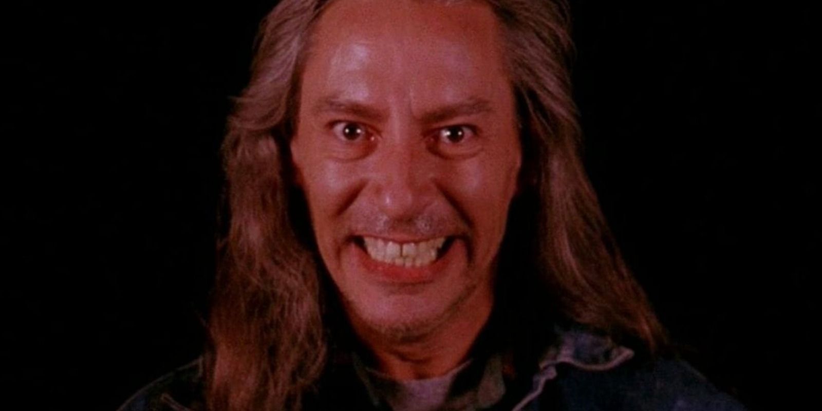 Bob smiling at the camera in Twin Peaks