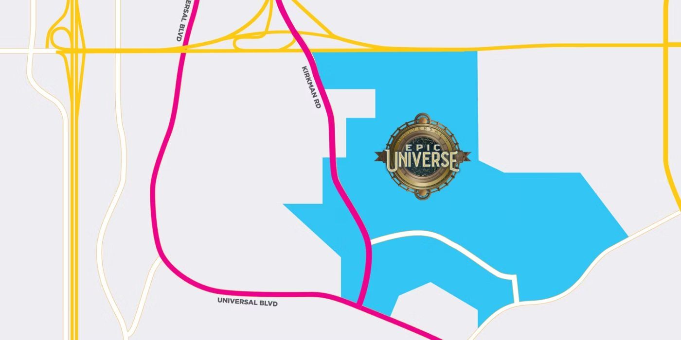Universal Epic Universe Map