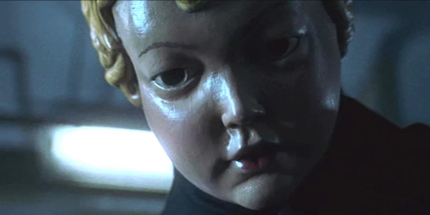 The killer wearing a cherub mask in 'Valentine'