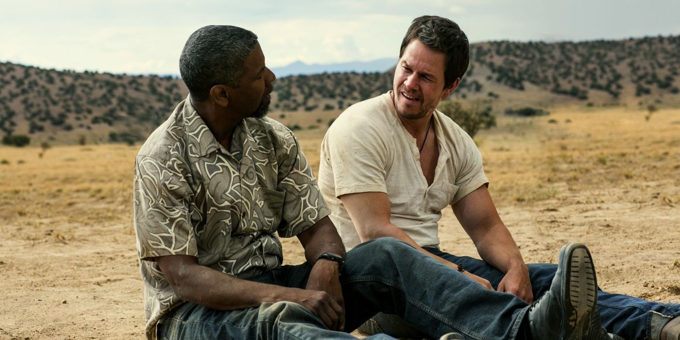 Mark Walhberg and Denzel Washington in 2 Guns