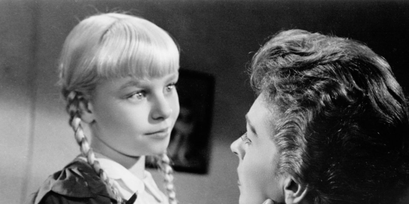 Rhoda (Patty McCormack) en La mala semilla